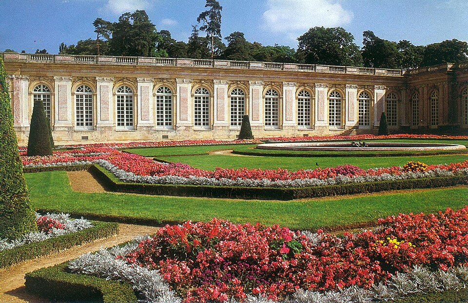 Les jardins du Grand Trianon au château de Versailles
