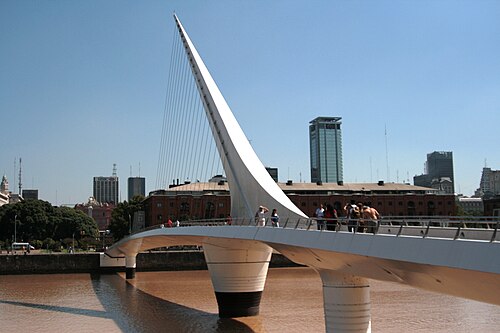 Puente de la Mujer, Argentine par Santiago Calatrava