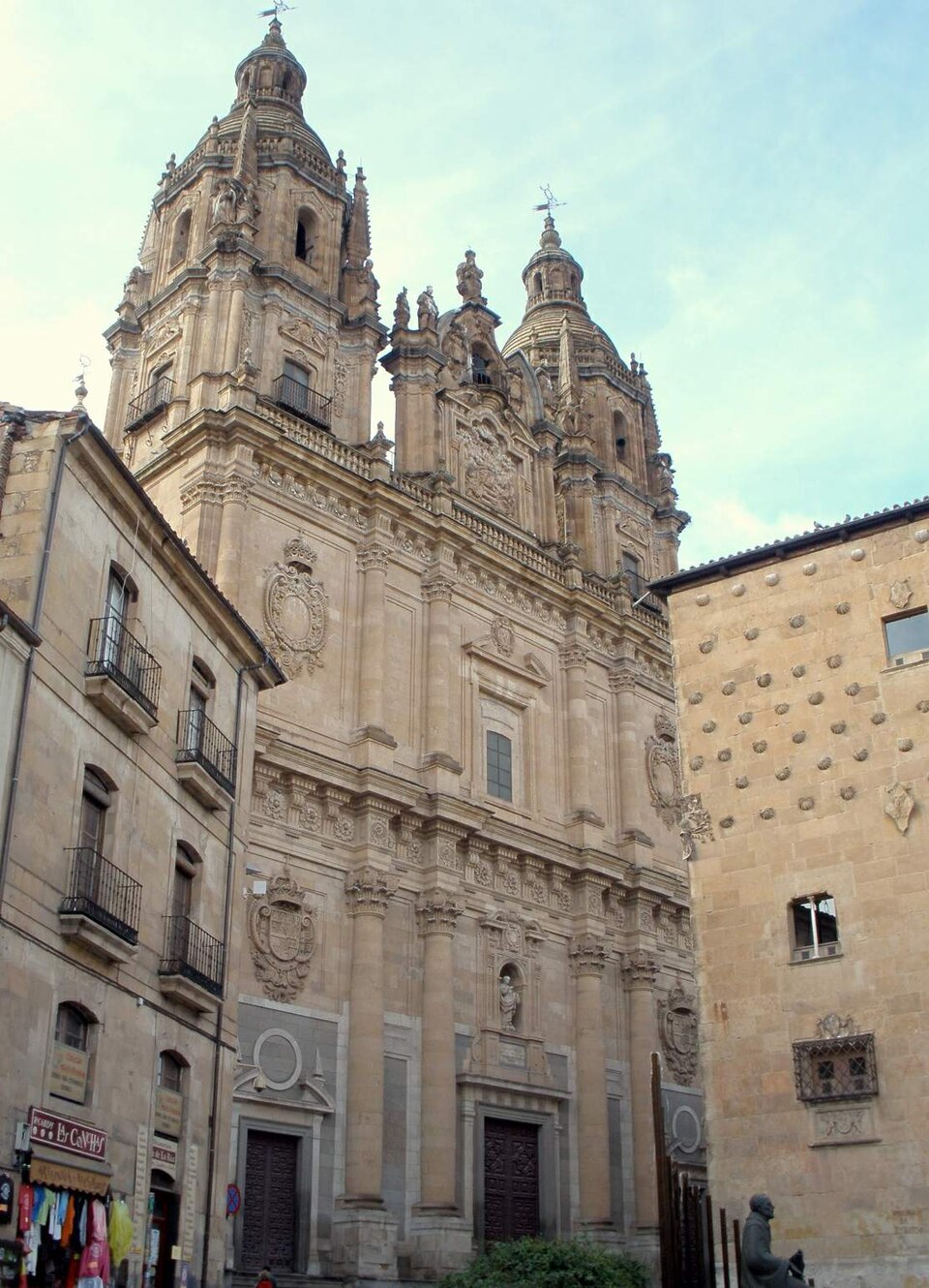 La Clerecía, Salamanque, Castille et León, construite entre 1617 et 1754.