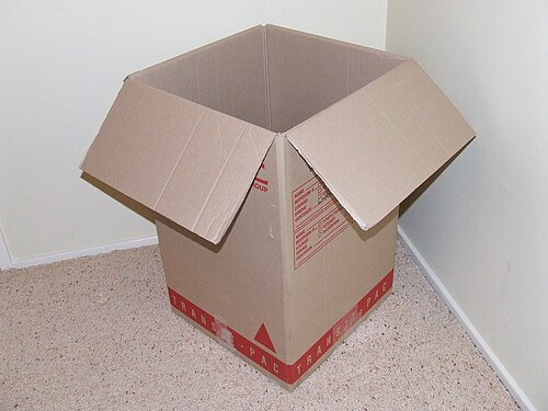 Carton de déménagement