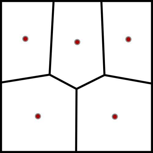 Méthode de Lloyd, itération 15