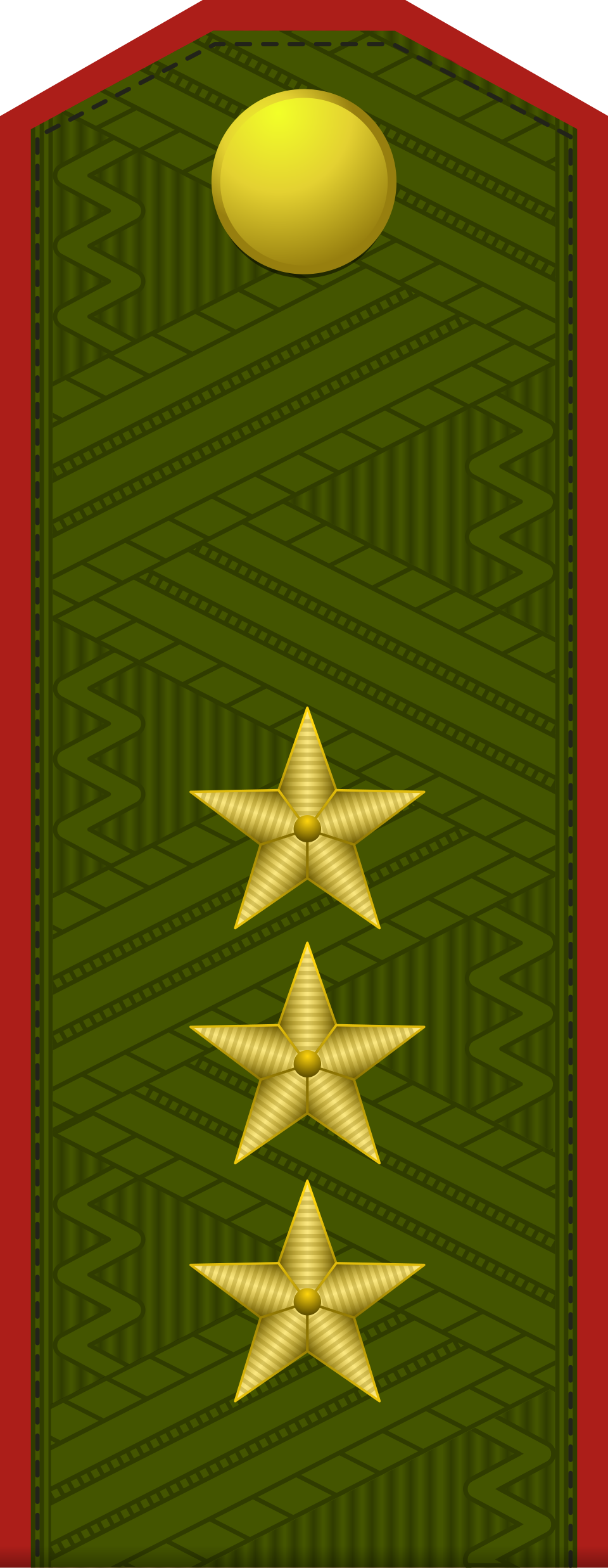 Ґенэрал-палкоўнікG̀jeneral-palkoŭnik (Forces terrestres biélorusses)