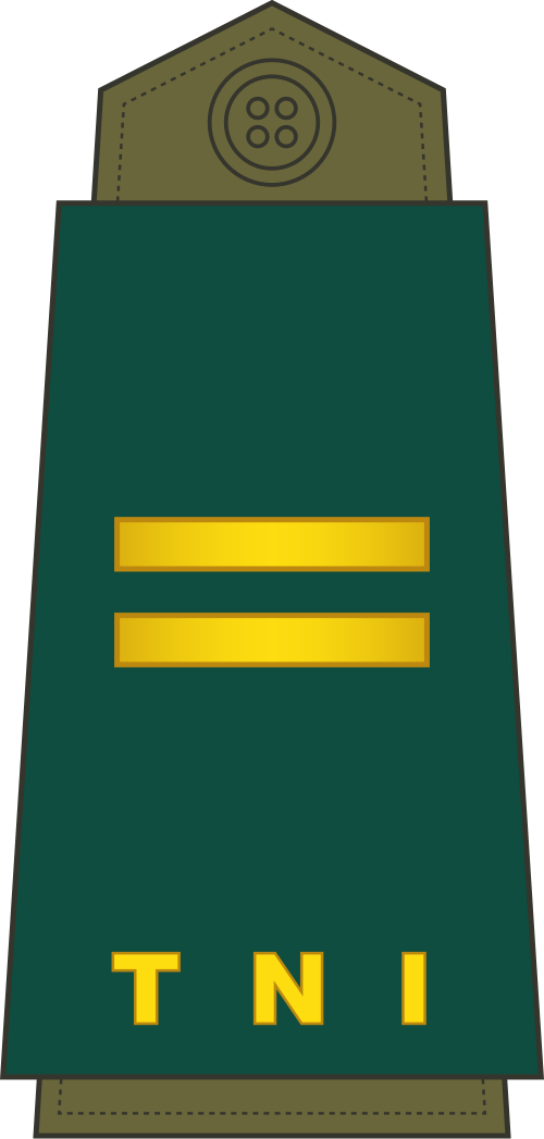 Letnan satu (armée indonésienne)[16]