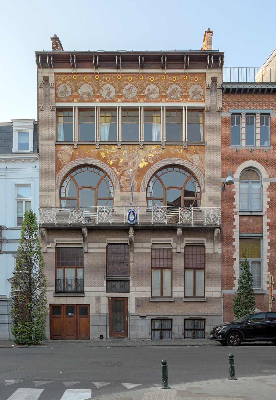 Hôtel Albert Ciamberlani de Paul Hankar (1897)