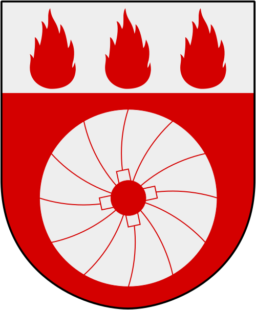 Une meule dans les bras de Höör, Suède