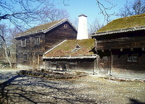 Une maison du comté de Blekinge est désormais à Skansen