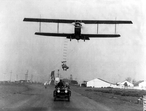 Biplan Curtiss JN-4 à deux travées