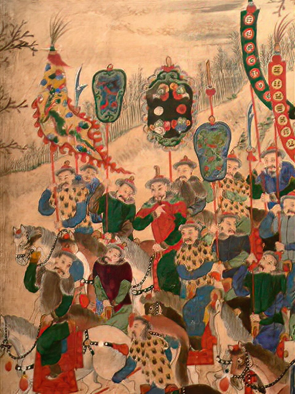 Partie de chasse mandchoue