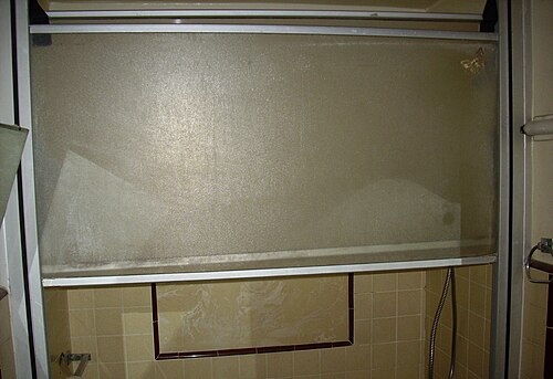 Porte de douche relevable