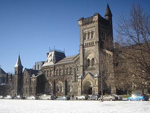 Collège universitaire, Toronto, Ontario