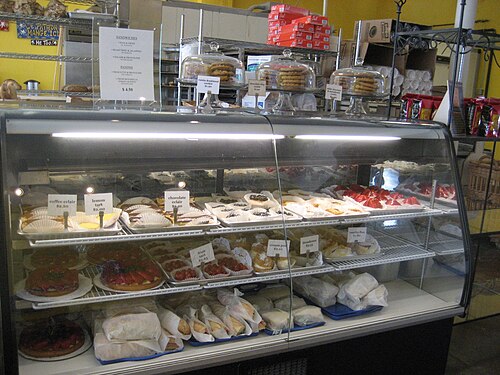 Présentoir de produits de boulangerie