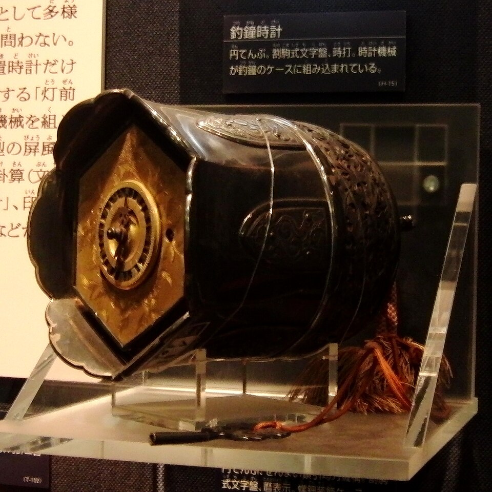 Tsurigane-dokei (horloge suspendue en forme de cloche)