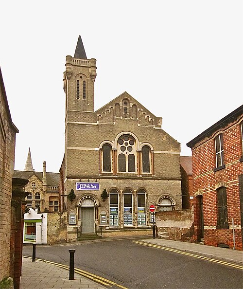 Église baptiste de Mint Street, Lincoln, 1870