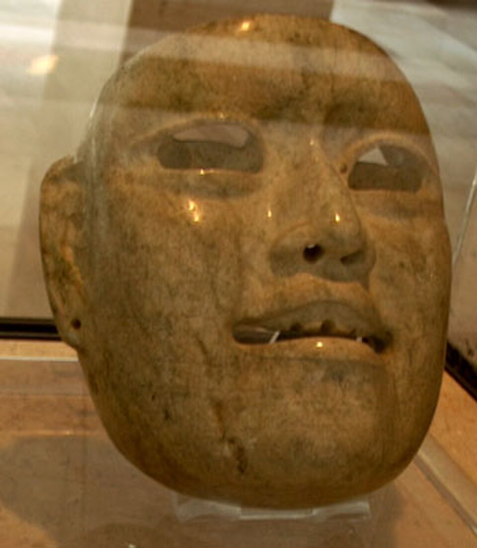 masque de jade olmèque