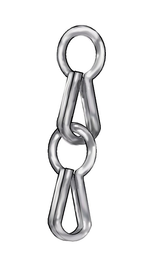 Chaîne à double vérin