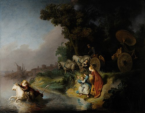 Rembrandt, L'Enlèvement d'Europe, 1632