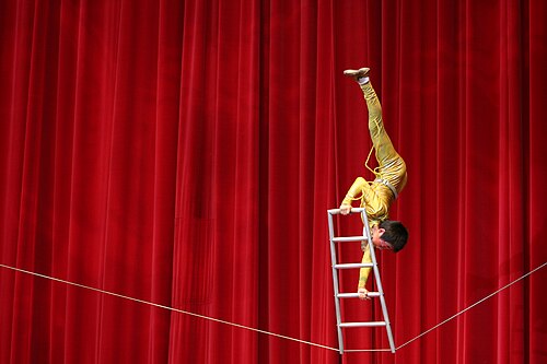 Numéro de funambule