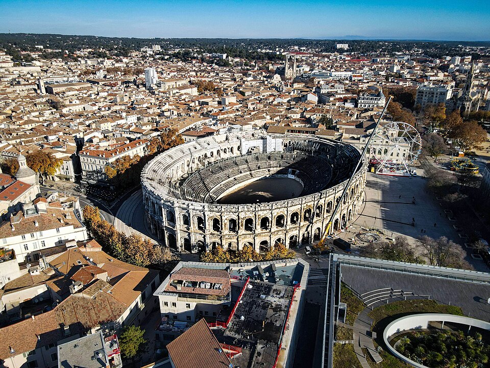 L'amphithéâtre romain de Nîmes