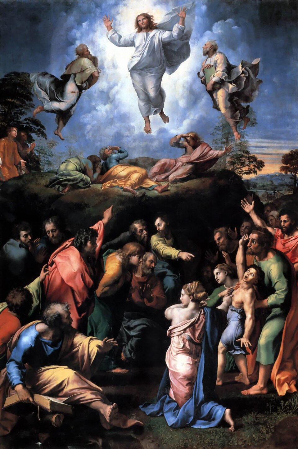 La Transfiguration (1520 – inachevée à sa mort), Pinacothèque Vaticane