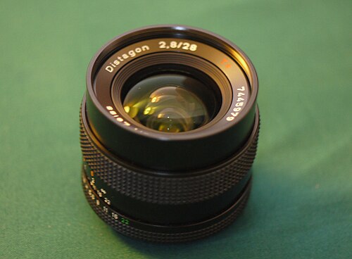 Objectif Distagon T✻ 28 mm f/2,8