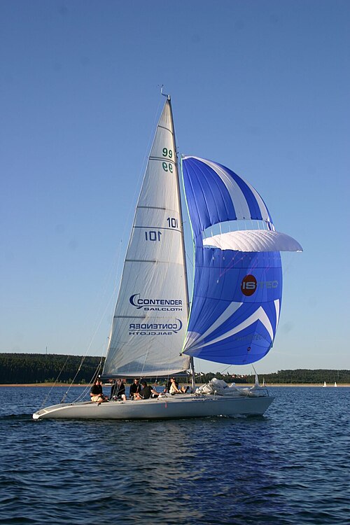 Parasail ou cerf-volant à voile (lignes de cerf-volant très courtes)