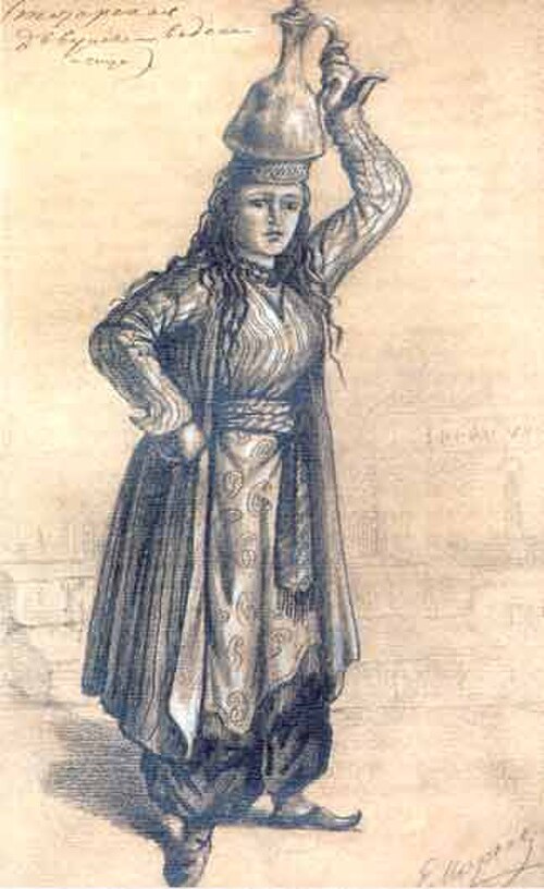 Femme tatare de Crimée