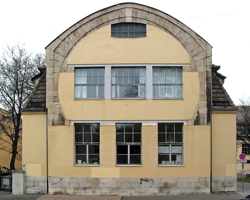 Bâtiment principal nord de l'Université du Bauhaus