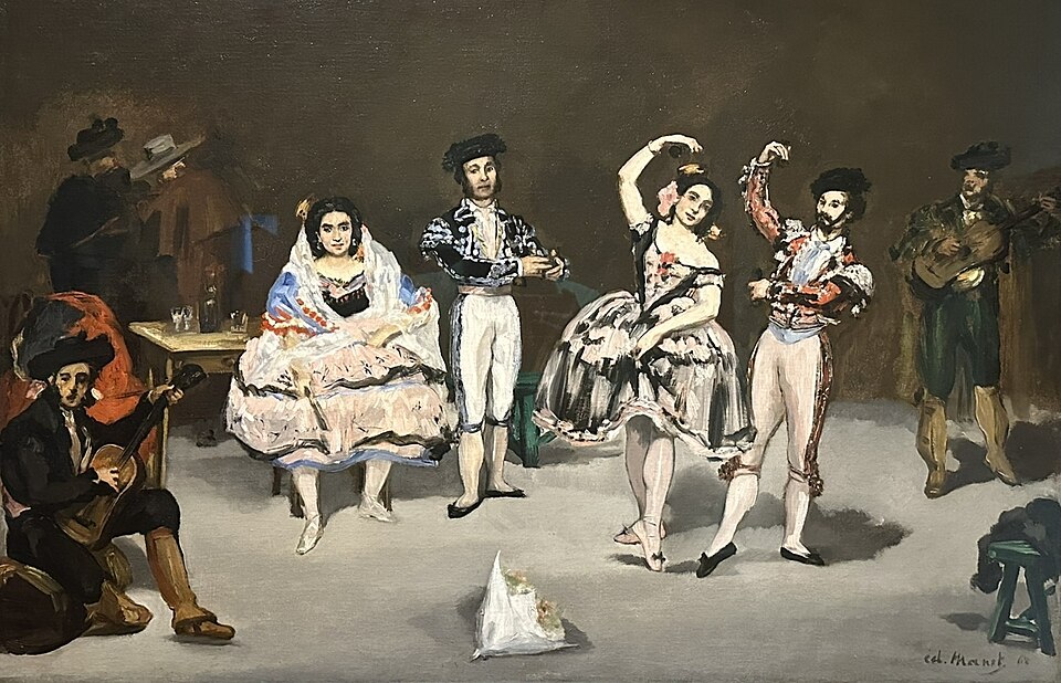Ballet espagnol, 1864, Collection Phillips