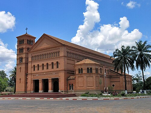 Cathédrale Saints-Pierre-et-Paul de Lubumbashi (1920) en République démocratique du Congo