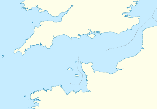 Bruneval est situé dans la Manche