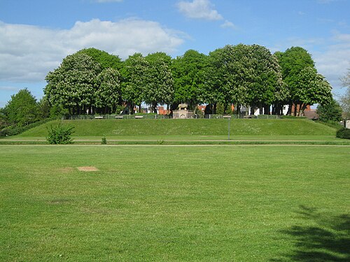 Monument dans le parc Haderslev