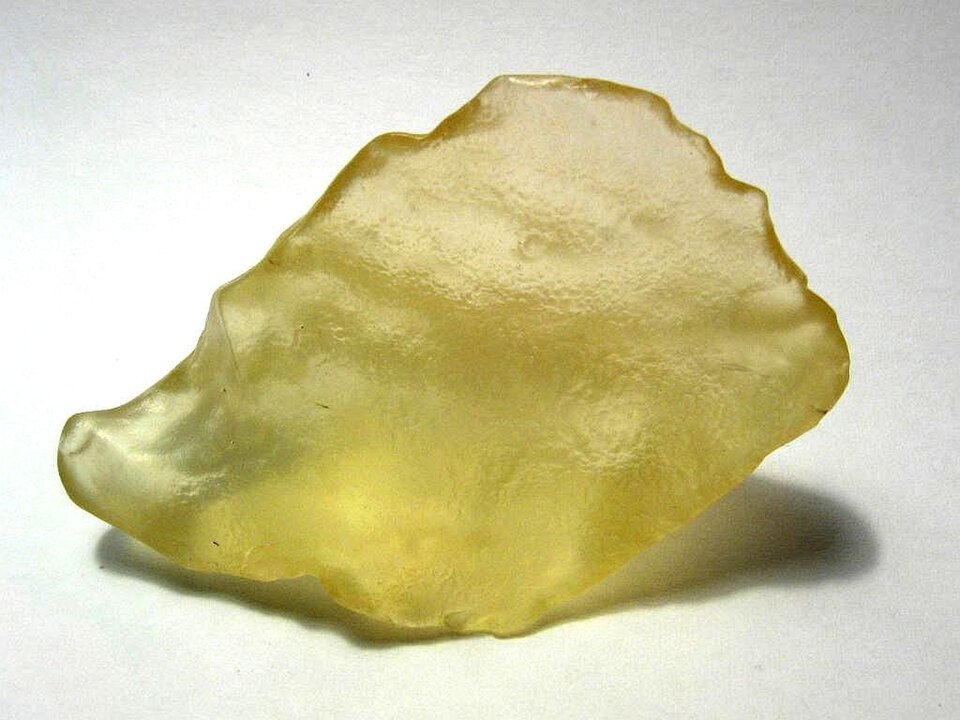 Verre du désert libyen