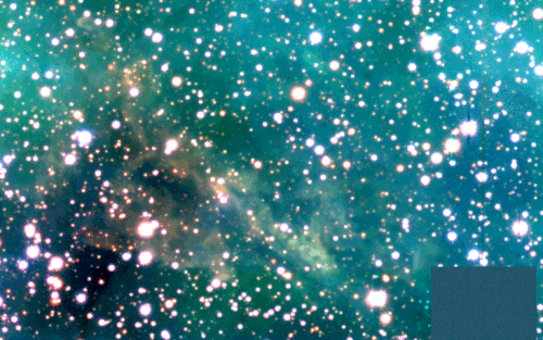 Écho lumineux à Eta Carinae