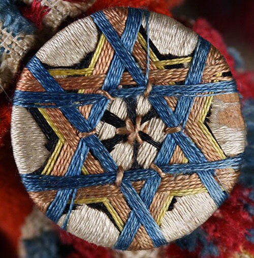 Boutons recouverts de fil