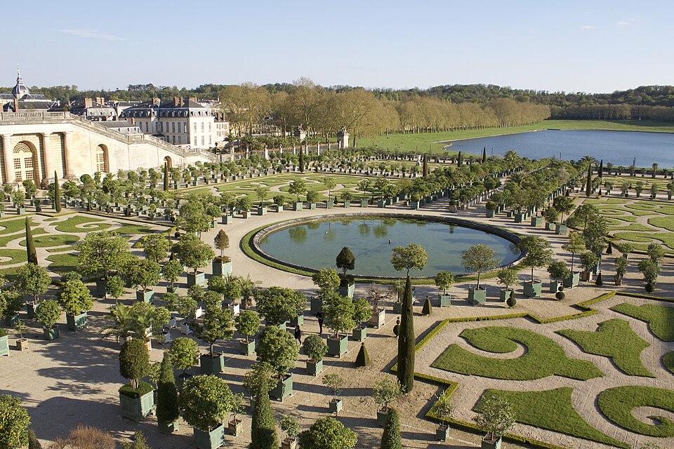 Parterres de l'Orangerie de Versailles