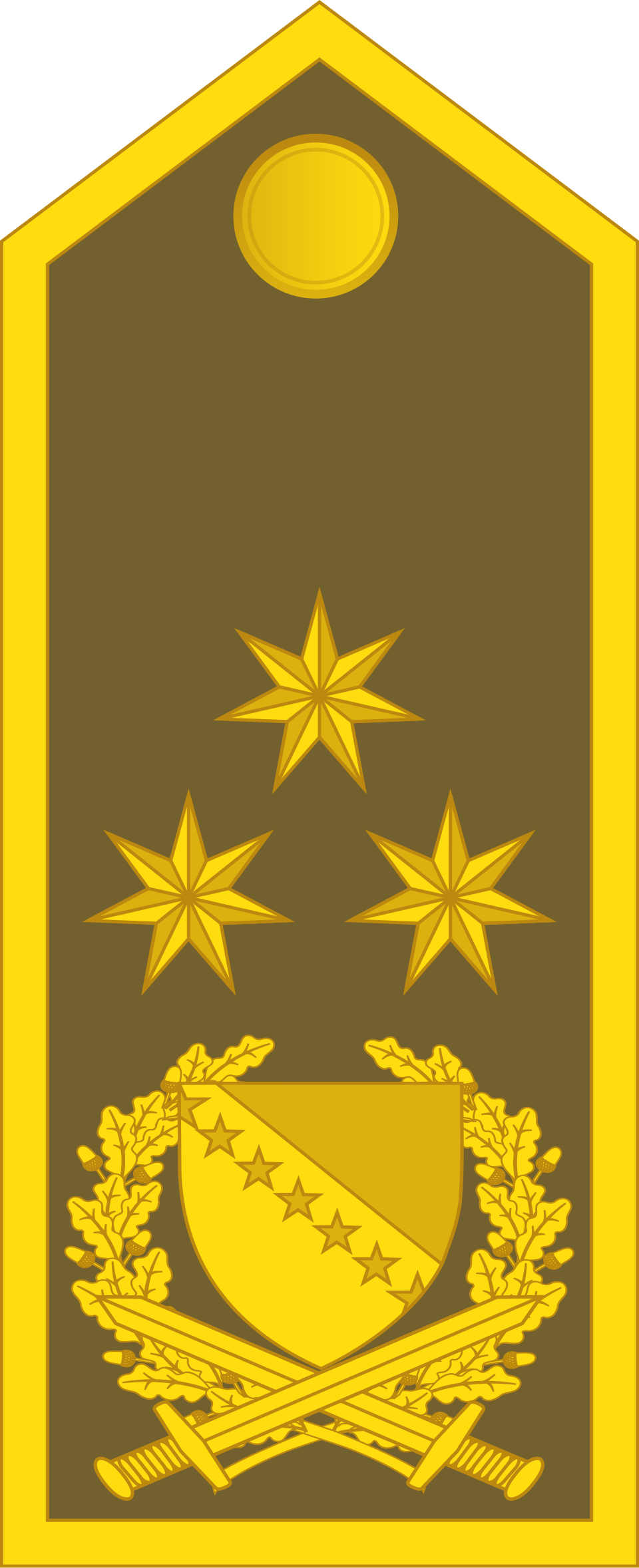 Général Pukovnik (Forces terrestres bosniennes)