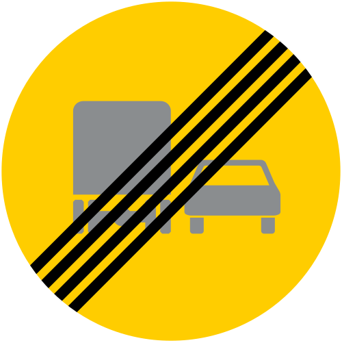 Finlande (fin de l'interdiction de dépassement des camions)
