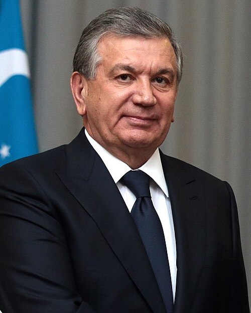 Ouzbékistan Shavkat Mirziyoyev Président de l'Ouzbékistan