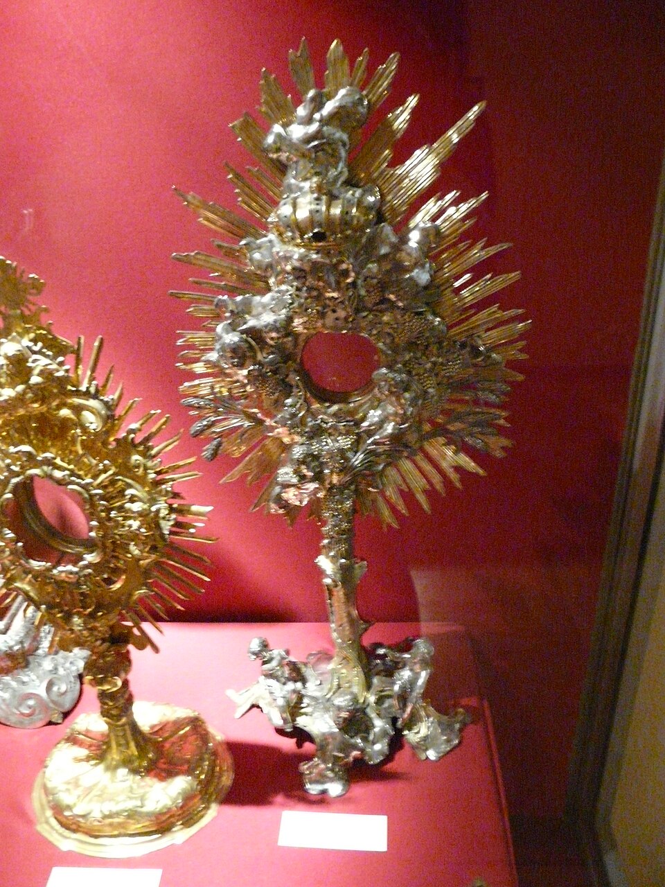ostensoirs rococo polonais