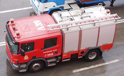 Camion de pompier
