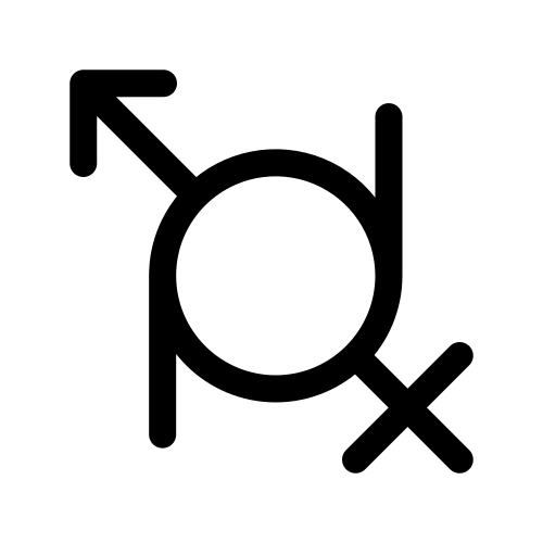 Symbole de genre fluide