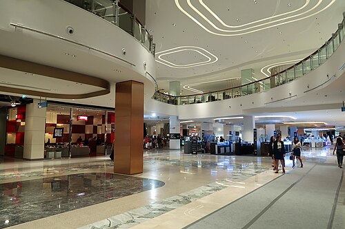 L'atrium a été supprimé des niveaux 1 et 2