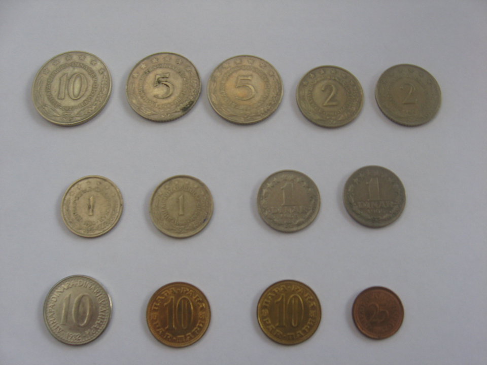 pièces de monnaie supplémentaires assorties, recto