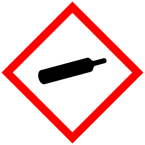 GHS04 : Gaz comprimé