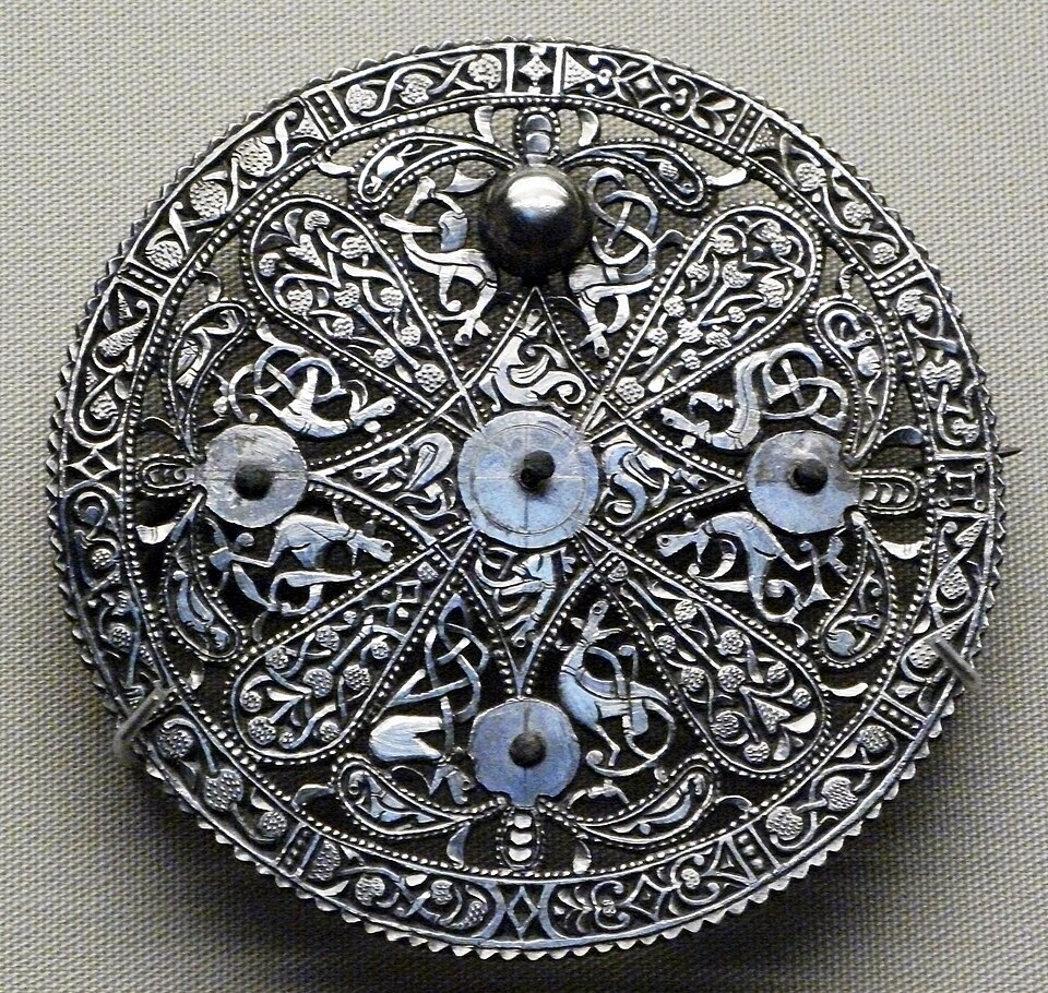 Broche anglo-saxonne du trésor de Pentney