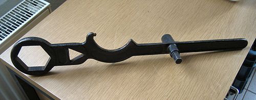 Clé à fourche pour bouche d'incendie (Allemagne)
