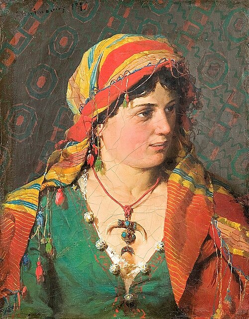 Kazimierz Alchimowicz : Gitan (vers 1870-1879)