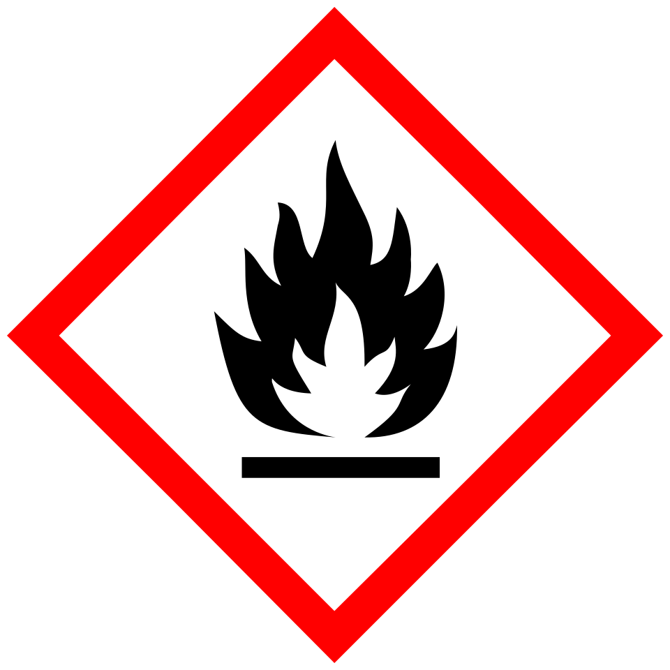 GHS02 : Inflammable