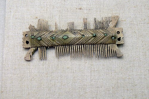 Peigne romain antique, IVe ou Ve siècle après J.-C.