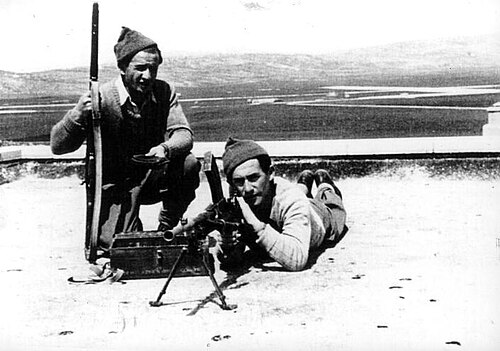 Membres de la brigade Yiftach (qui a fait exploser le pont)